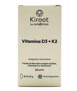 KIROOT VITAMINA D3 K2 120PRL