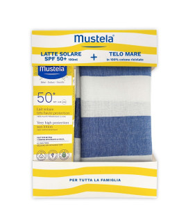 MUSTELA LATTE SOLARE TELO MARE