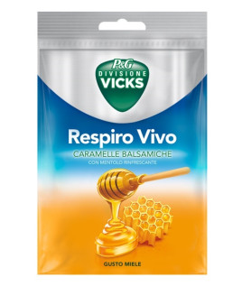VICKS RESPIRO VIVO CARAM MIELE