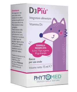 D3PIU  GOCCE 15ML