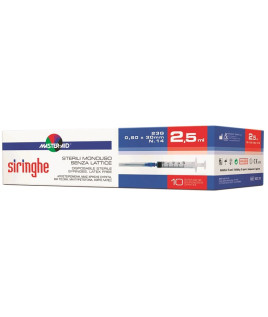 MASTER-AID SIRINGA  2,5ML 10PZ