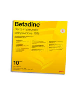 Betadine 10garze Impregnate 10x10