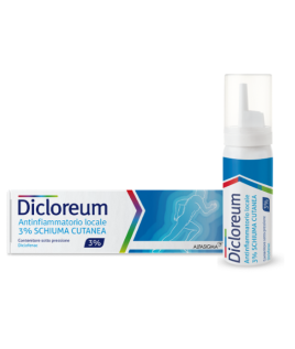 Dicloreum Schiuma cutanea 3% antinfiammatorio locale 50 g
